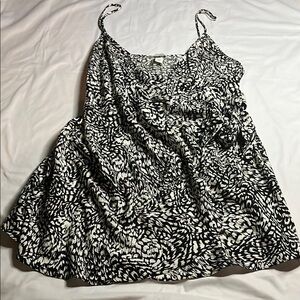 H&M Floral Tank Wrap Dress